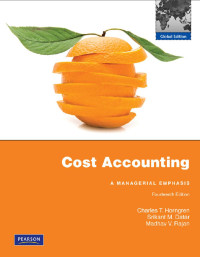 Cost Accounting a managerial emphasis (fourteenth edition)
