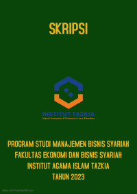 Studi Model Bisnis Kost Syariah Eksklusif di Kota Depok dengan Analisa Bisnis Model Kanvas