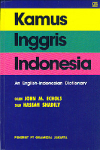 Kamus Indonesia Inggris: An Indonesian-English Dictionary