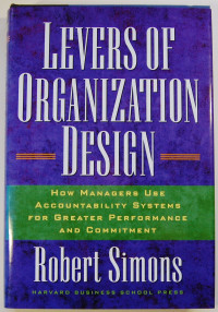 Levers Of Organization Design