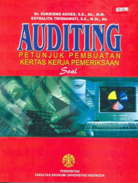 Image of Auditing petunjuk pembuatan kertas kerja pemeriksaan: soal