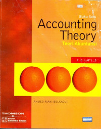 Accounting Theory : Teori Akuntansi