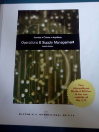 Operations and supply management twelfth edition
