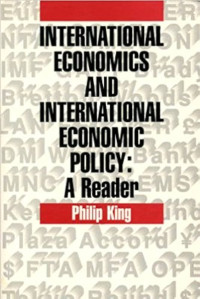 International economics and international economic policy : a reader