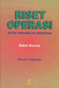 Riset Operasi Untuk pengambilan keputusan ed  rev