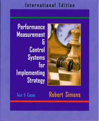 Performance measurement and control implementing strategy: text and cases