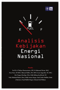 Analisis Kebijakan Energi Nasional