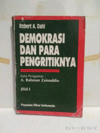 Demokrasi dan para pengritiknya