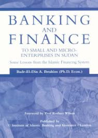 Banking And Finance: To small and microenterprises in Sudan