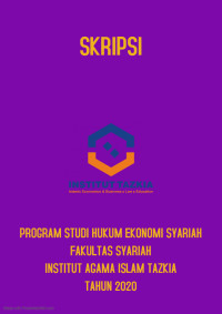 Tinjauan Hukum Islam Terhadap Penggunaan Software Bajakan Sebagai Sarana Pendidikan (Studi Kasus Mahasiswa Institut Agama Islam Tazkia)