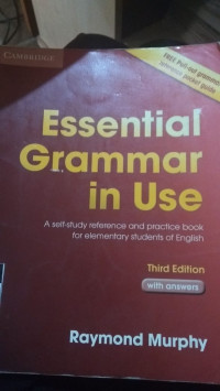 Essential Grammar in Use