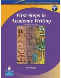 First Steps In Academic Writing