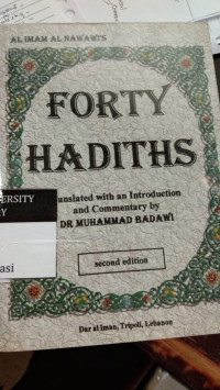 Forty hadiths: second edition