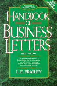 Image of Handbook of Business Letters (Third Edition)