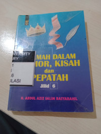 Hikmah dalam humor, kisah dan pepatah jil.6