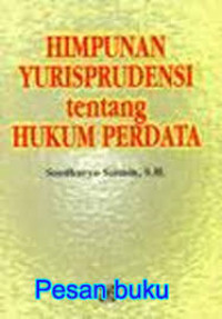 Himpunan yurisprudensi tentang hukum perdata
