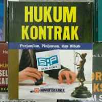 Hukum kontrak : perjanjian, pinjaman, dan hibah