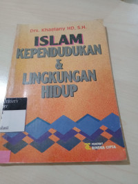 Islam kependudukan & lingkungan hidup