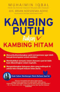 Kambing putih bukan kambing hitam