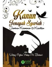 Kanun Jenayah Syariah Jaminan Keamanan Dan Keadilan