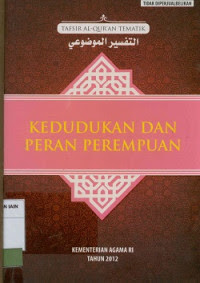 Kedudukan dan peran perempuan