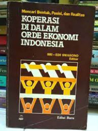 Koperasi didalam orde ekonomi indonesia