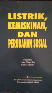 Listrik Kemiskinan dan Perubahan Sosial