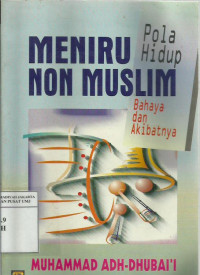 Meniru pola hidup non muslim