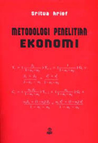 Image of Metodologi Penelitian Ekonomi