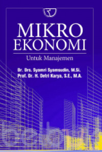 Mikro Ekonomi: Untuk Manajemen