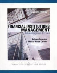 Financial institutions management : a risk management approach (Seventh Edition)
