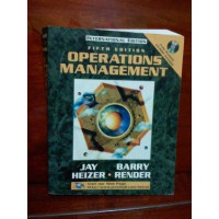 Image of Operations Management (Fifth Edition, International Edition)