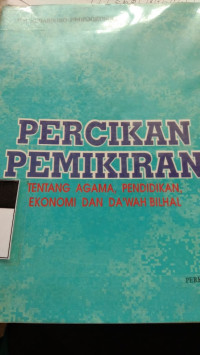 percikan pemikiran tentang agama,pendidikan ekonomi dan Bihlal