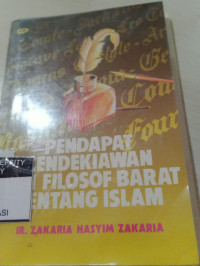 Pendapat cendekiawan dan filosof Barat tentang Islam