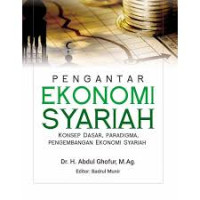 Image of Pengantar ekonomi syariah : konsep dasar, paradigma, pengembangan ekonomi syariah