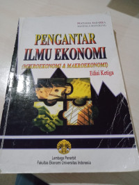 Pengantar ilmu ekonomi