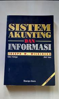 Image of Sistem Akunting dan Informasi jilid satu