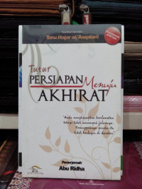 Tutur Persiapan Menuju Akhirat