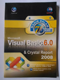 Microsoft visual basic 6.0 dan Crystal report 2008
