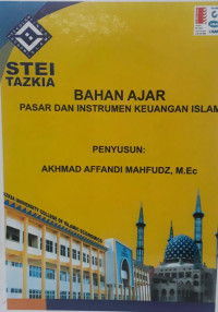 Bahan ajar: pasar dan instrumen keuangan islam
