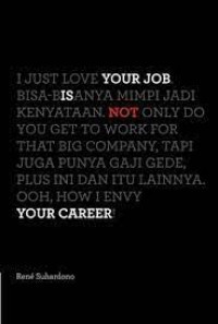 Your Job Is not Your Career