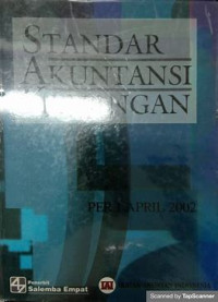 Standar Akuntansi Keuangan 1 April 2002