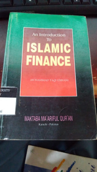 An Introduction to Islamic Finance