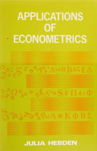 Application of ecinometrics