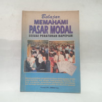 Image of Belajar memahami pasar modal sesuai peraturan BAPEPAM