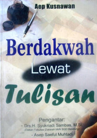 Berdakwah Lewat Tulisan