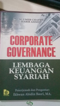 Corporate governance lembaga keuangan syariah