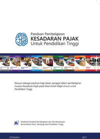 Panduan Pembelajaran Kesadaran Pajak Untuk Pendidikan Tinggi