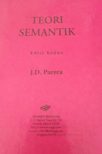 Teori Semantik Edisi kedua