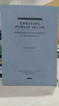 Creating public value